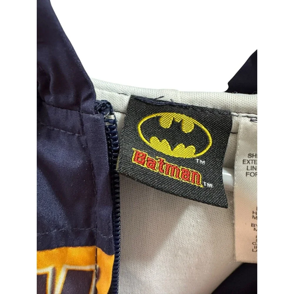 Y2K 2008 Batman Windbreaker Kids Jacket Size 5T